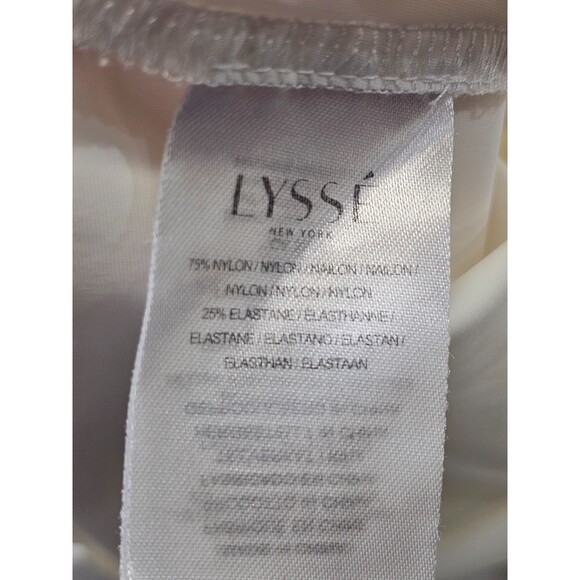 Women's L Lysse Schiffer Button Down Stretch Tunic Length Shirt Top Blouse - Picture 6 of 7